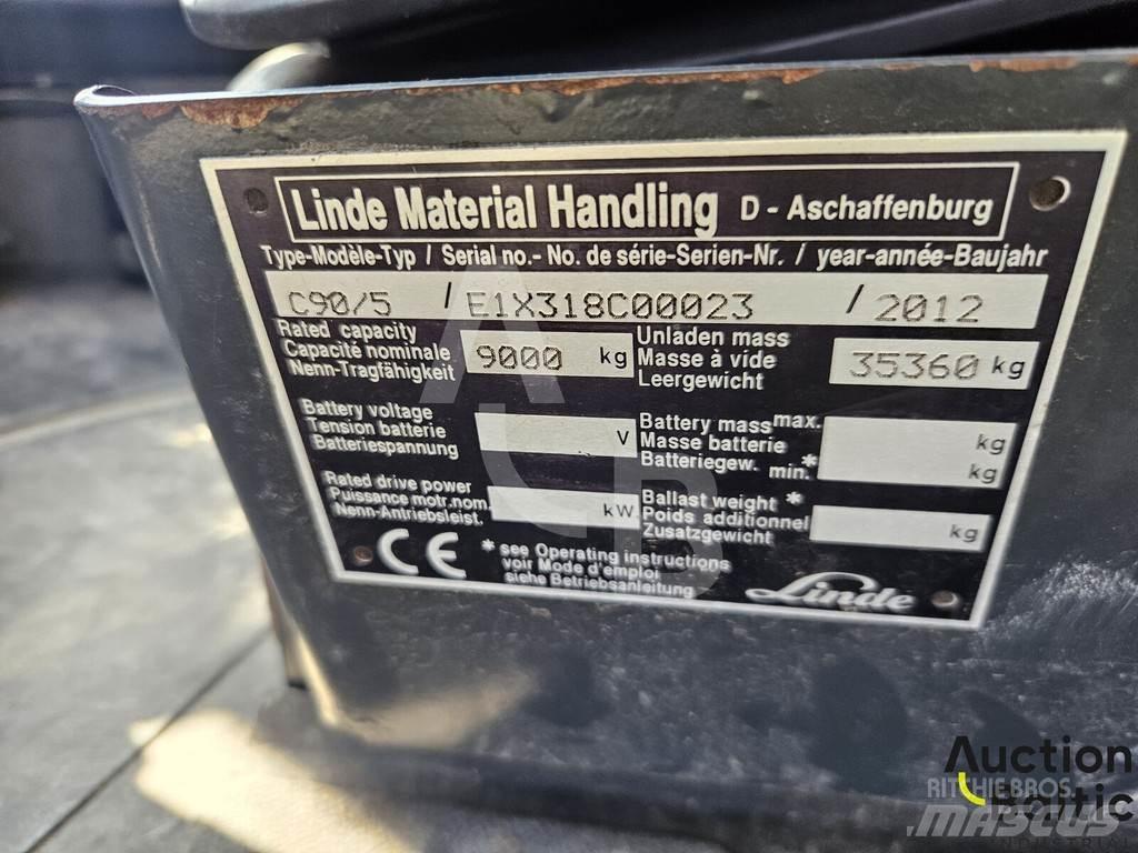 Linde C90/5 Medium lift order picker
