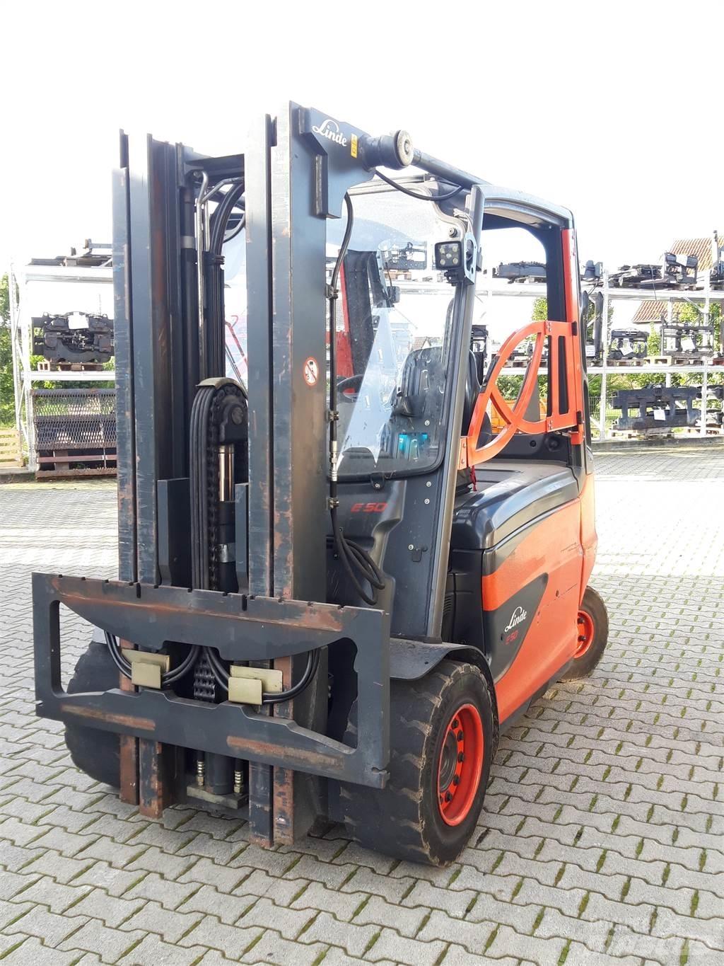 Linde E50HL Electric forklift trucks
