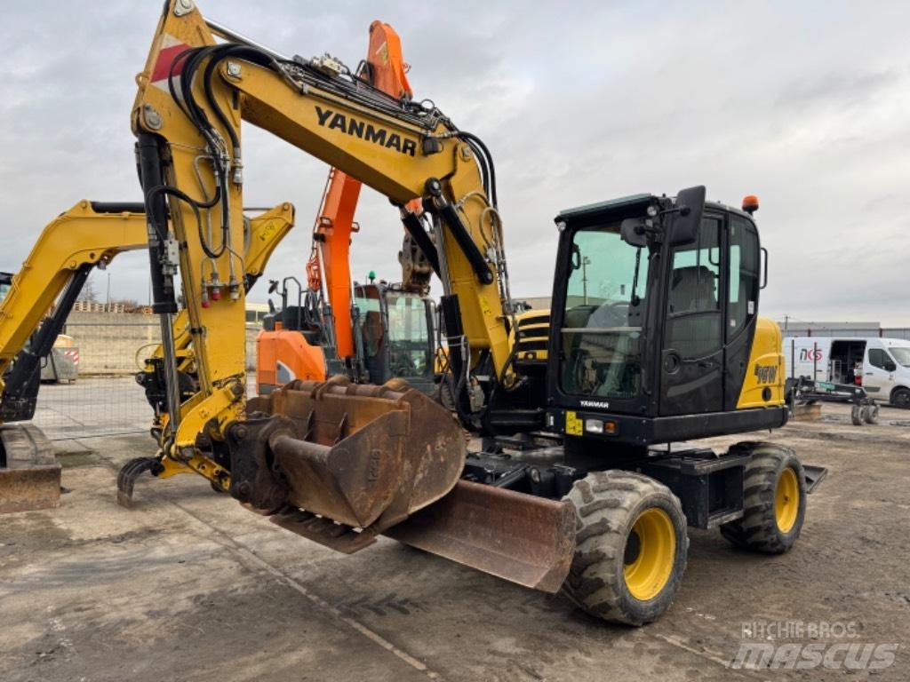 Yanmar B95W (40667) Wheeled excavators