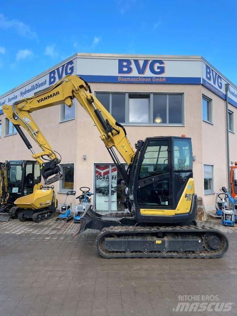Yanmar B7 Mini excavators  7t - 12t