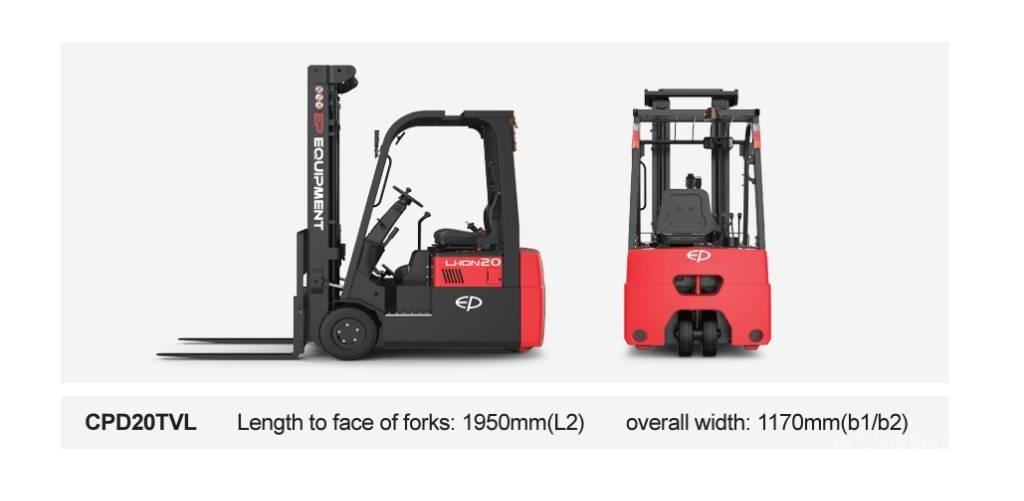 EP CPD 20 TVL Electric forklift trucks