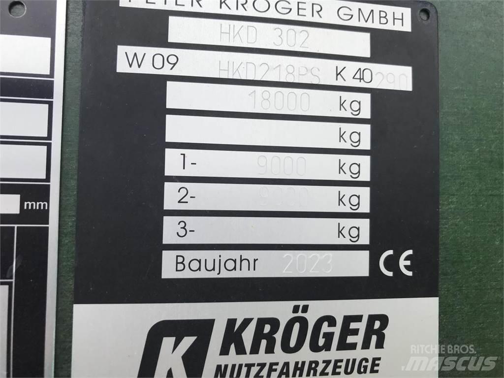 Kröger HKD 302 Tipper trailers