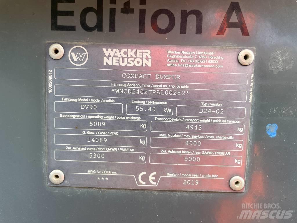 Wacker Neuson DV 90 Site dumpers
