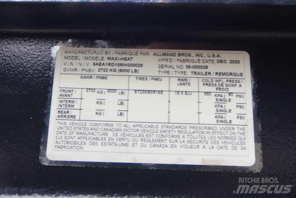 Allmand Bros 1MBTU Heating and thawing equipment