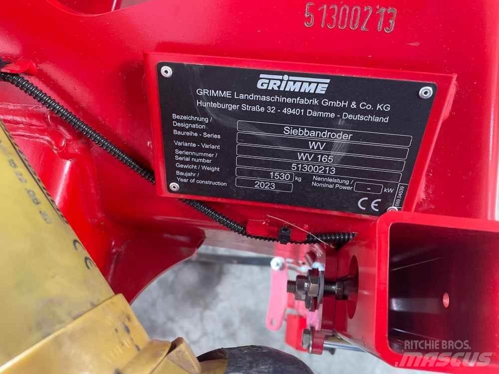 Grimme WV 165 Farm machinery