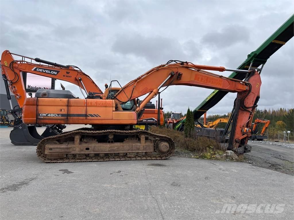Doosan DX480LC Crawler excavators