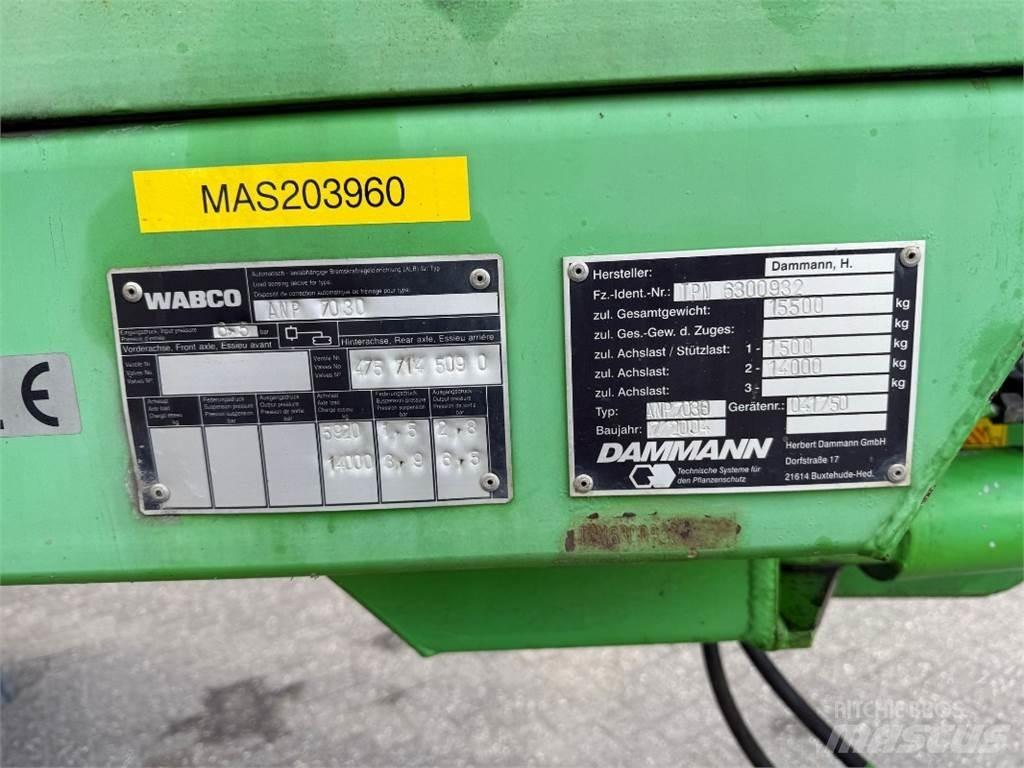 Dammann ANP 7030 Trailed sprayers