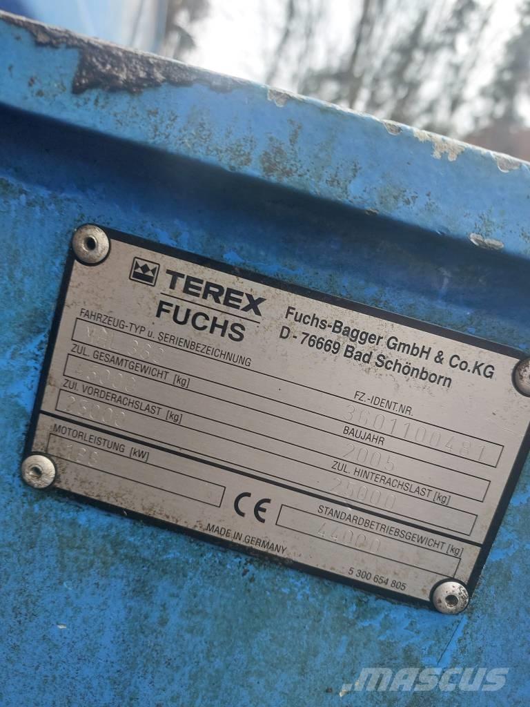 Terex Fuchs MHL 360 Demolition excavators
