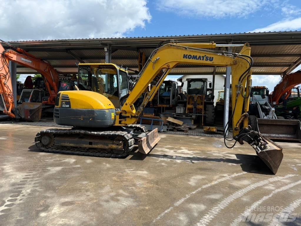 Komatsu PC 80 MR-3 Mini excavators  7t - 12t