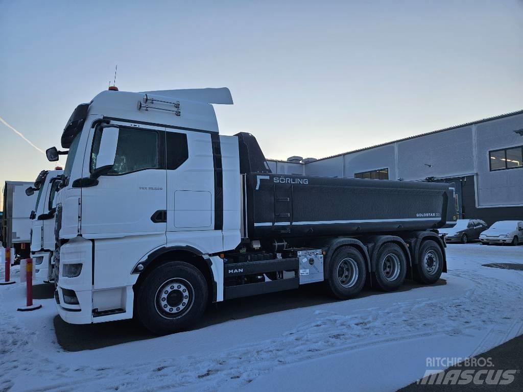 MAN TGX 35.510 8x4-4 Tipper trucks