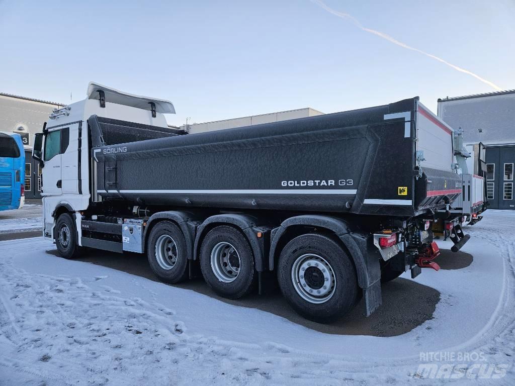 MAN TGX 35.510 8x4-4 Tipper trucks