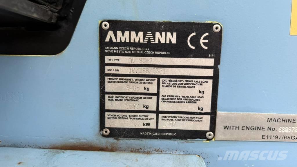 Ammann AV  95-2 Twin drum rollers