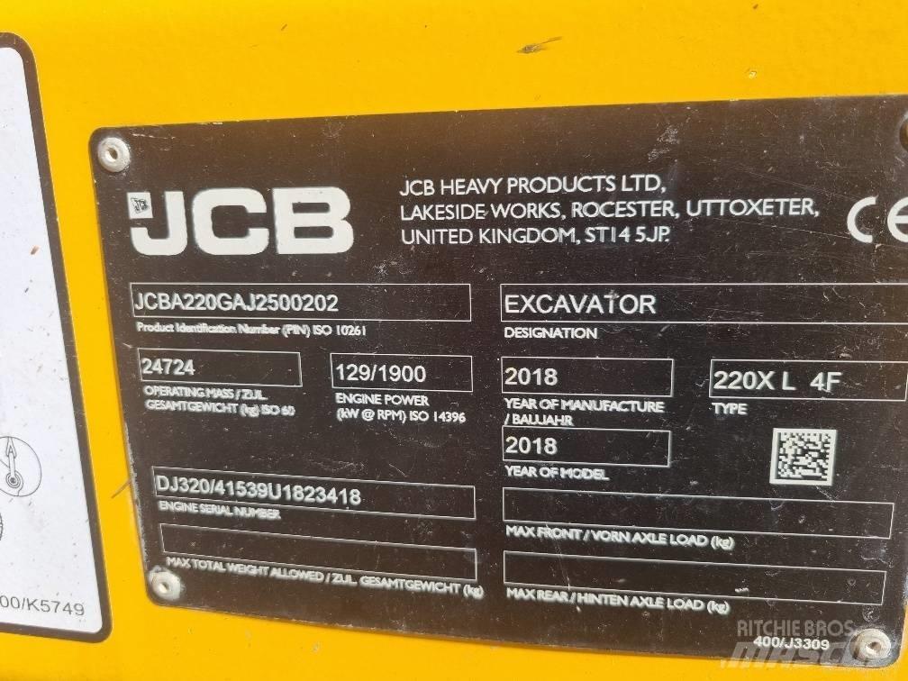 JCB 220 XL 4F Crawler excavators