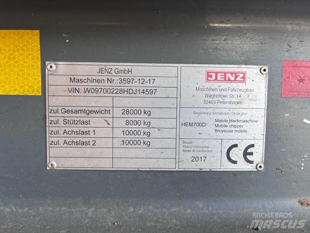 JENZ HEM 700 D Wood chippers