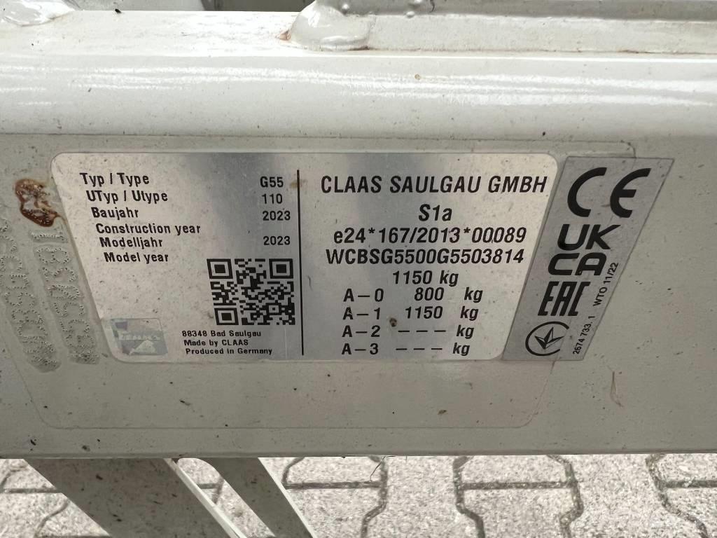 CLAAS Volto 1100 T Rakes and tedders