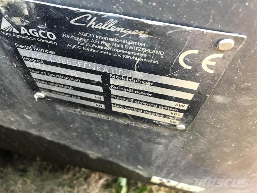 Challenger MT865E Crawler loaders