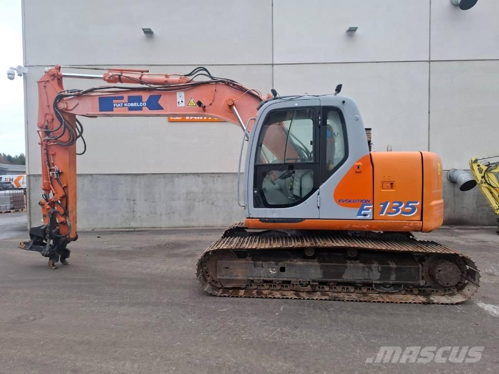 Fiat-Kobelco E 135 Crawler excavators