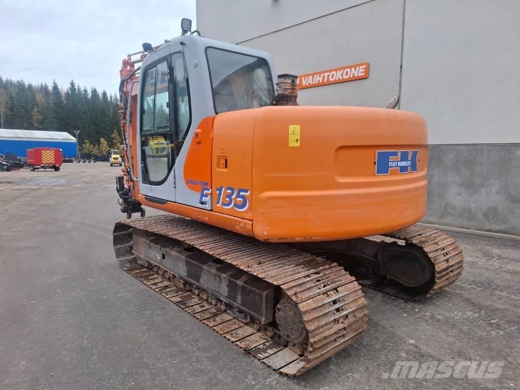 Fiat-Kobelco E 135 Crawler excavators