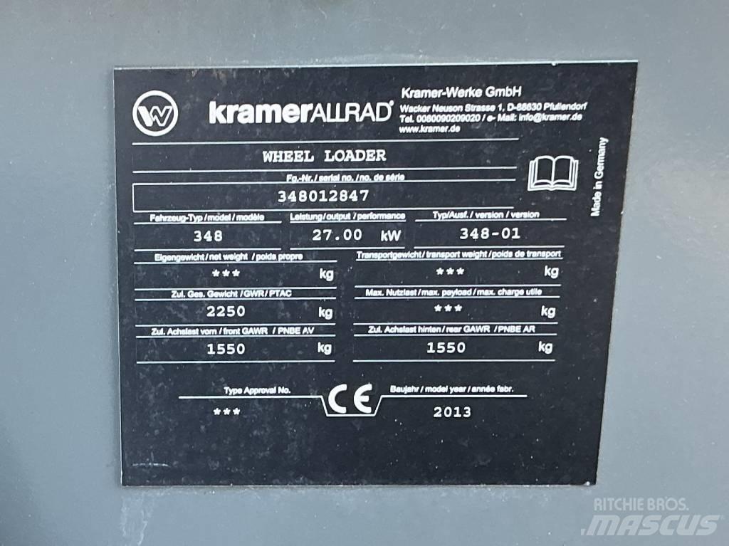 Kramer 350 Mini loaders