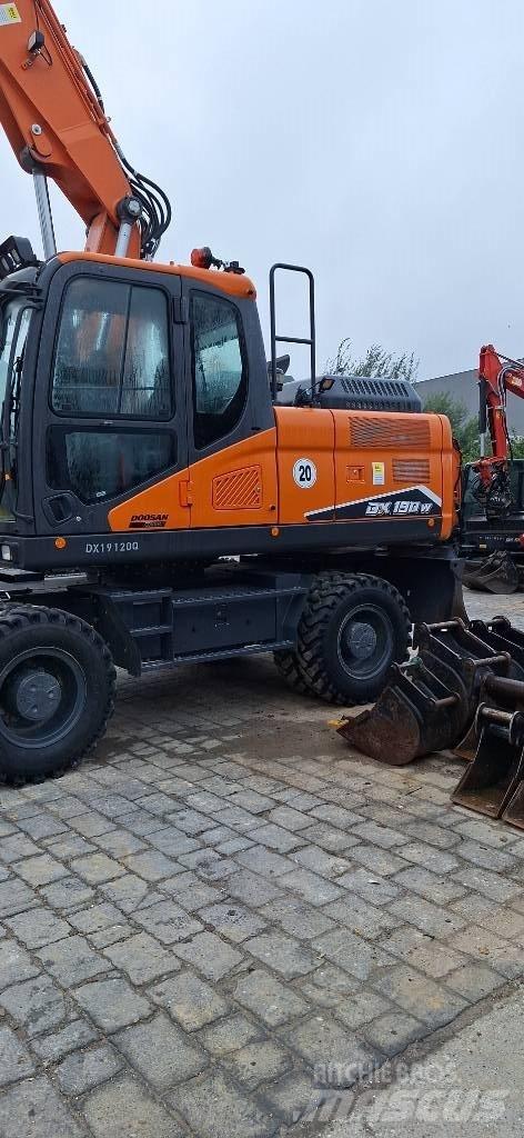Doosan DX 190 W-7 Wheeled excavators