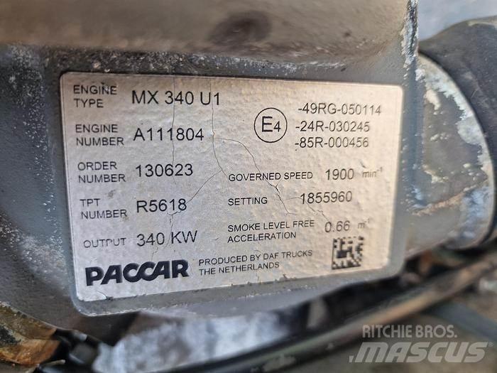 Paccar MX340.U1 Other components