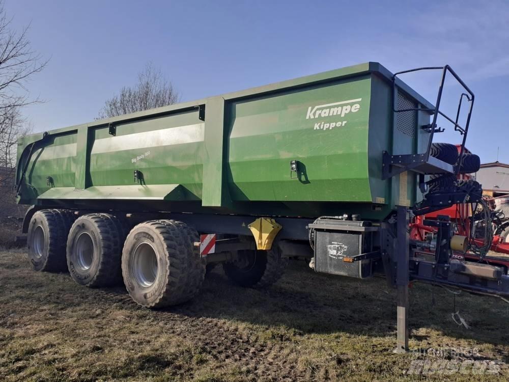 Krampe Big Body 900 Flatbed/Dropside semi-trailers