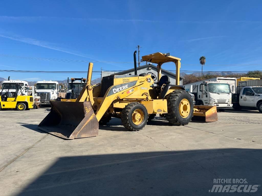 John Deere 210 LE Front loaders and diggers