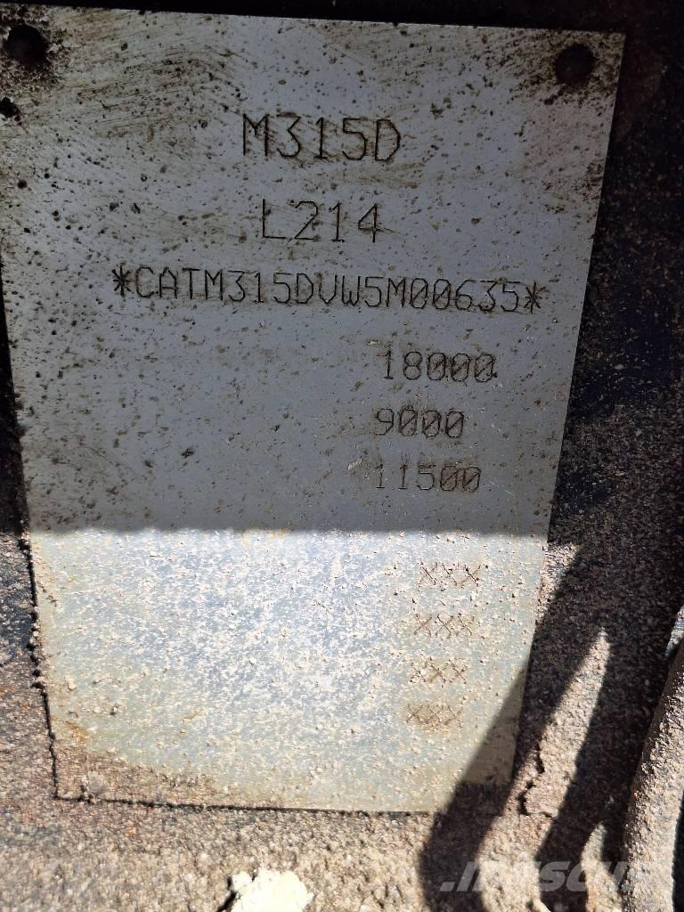 CAT M 315 D Wheeled excavators