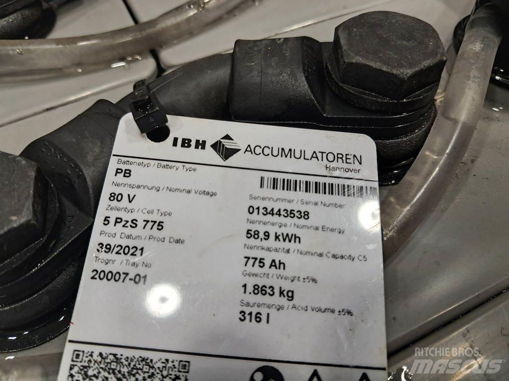  Batterij 80V 775Ah Batteries