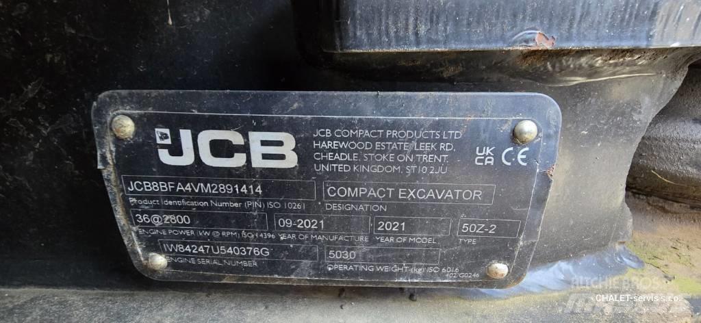 JCB 50 Z-2 Mini excavators < 7t (Mini diggers)