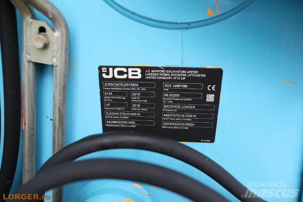 JCB 3 CX 14 Backhoe