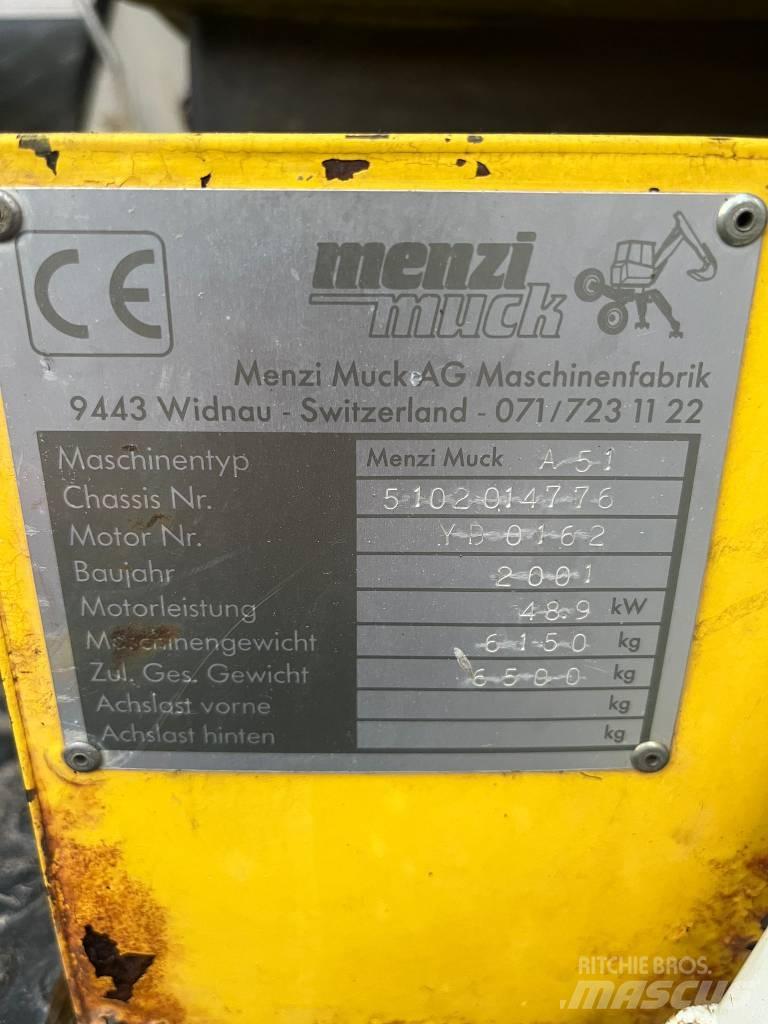 Menzi Muck A51 Special excavators