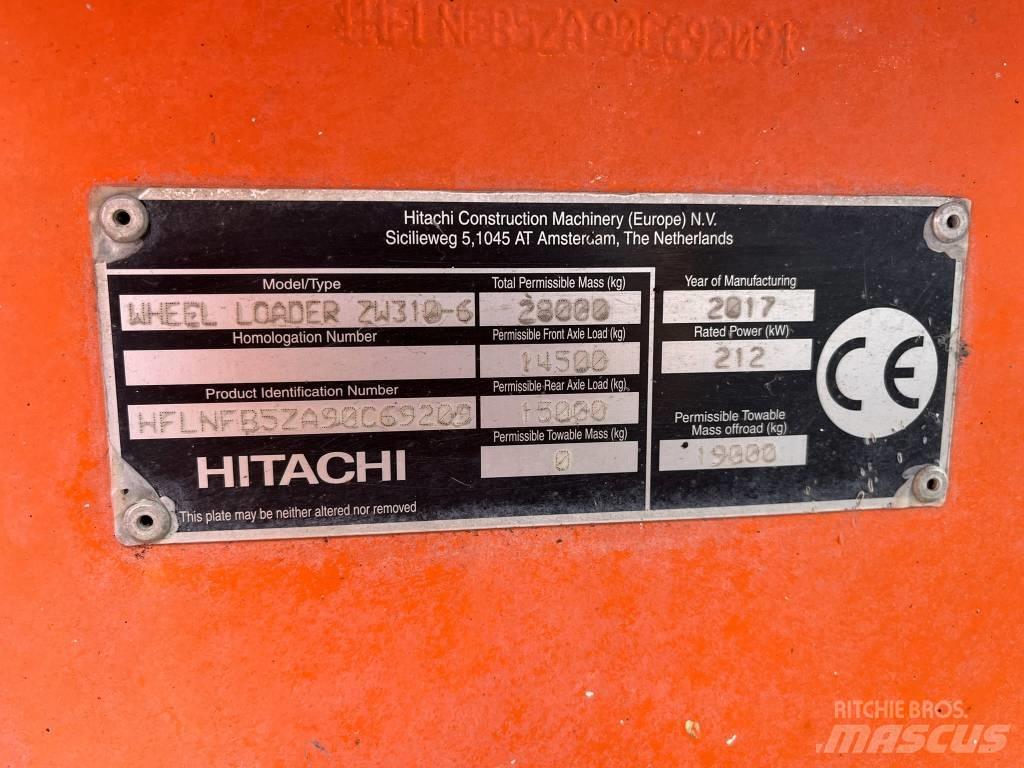Hitachi ZW 310-6 Wheel loaders