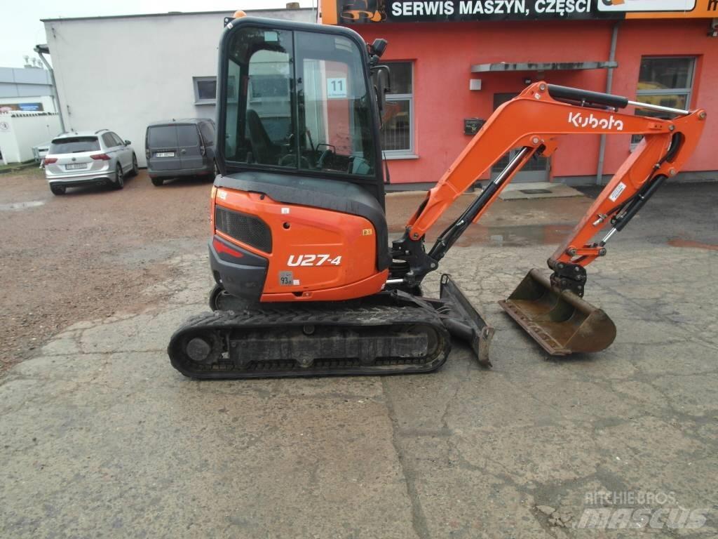 Kubota U 27-4 Mini excavators < 7t (Mini diggers)