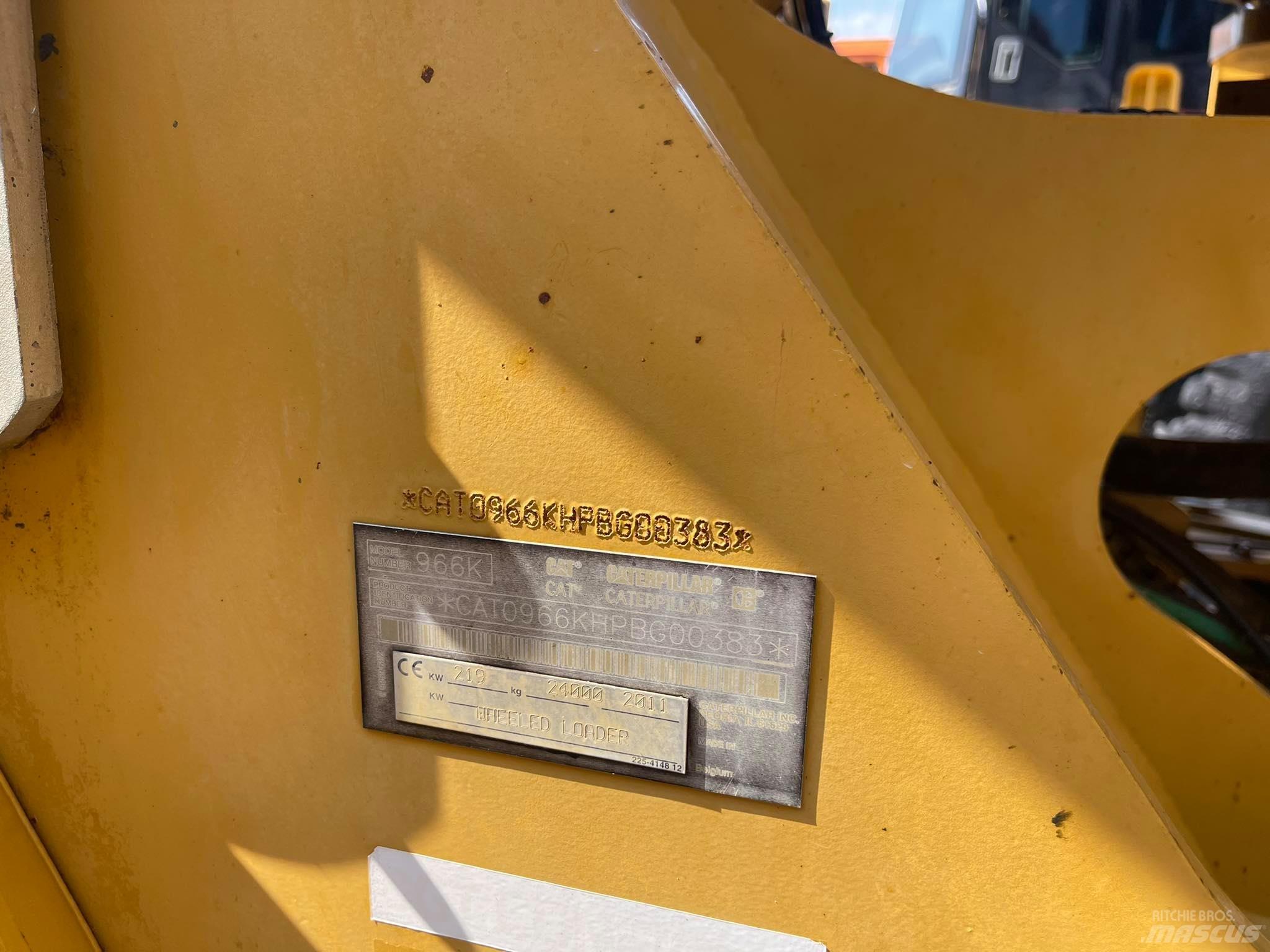 CAT 966K Wheel loaders