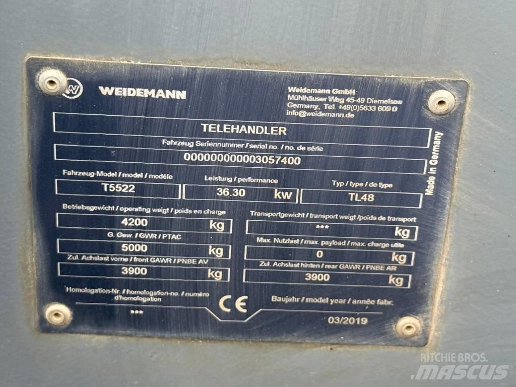 Weidemann T5522 Telehandlers