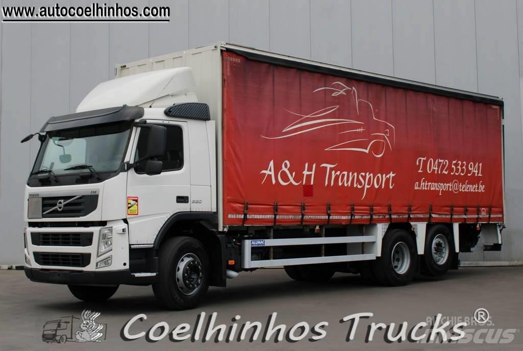 Volvo FM 330 Curtain sider trucks