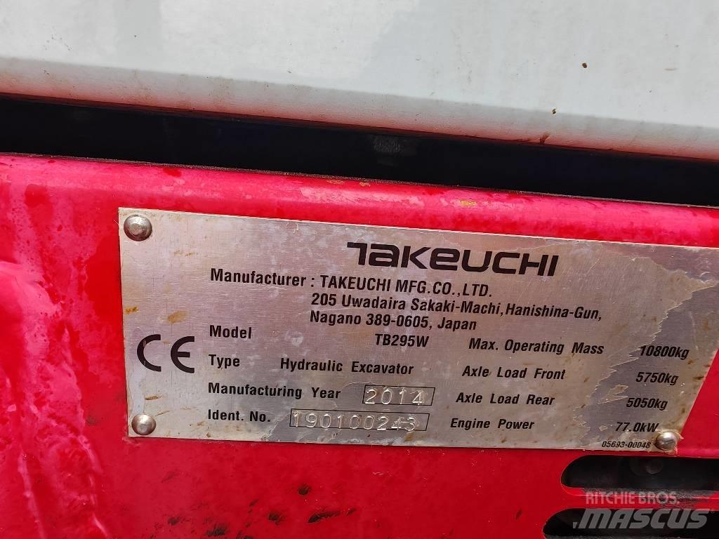 Takeuchi 295W Wheeled excavators