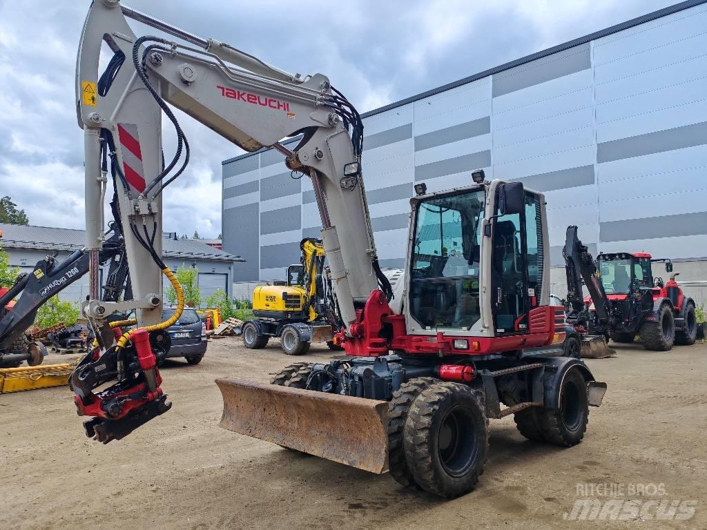 Takeuchi 295W Wheeled excavators