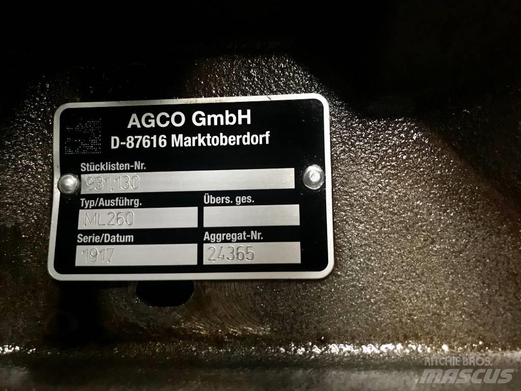 Fendt 828 Vario Chassis and suspension