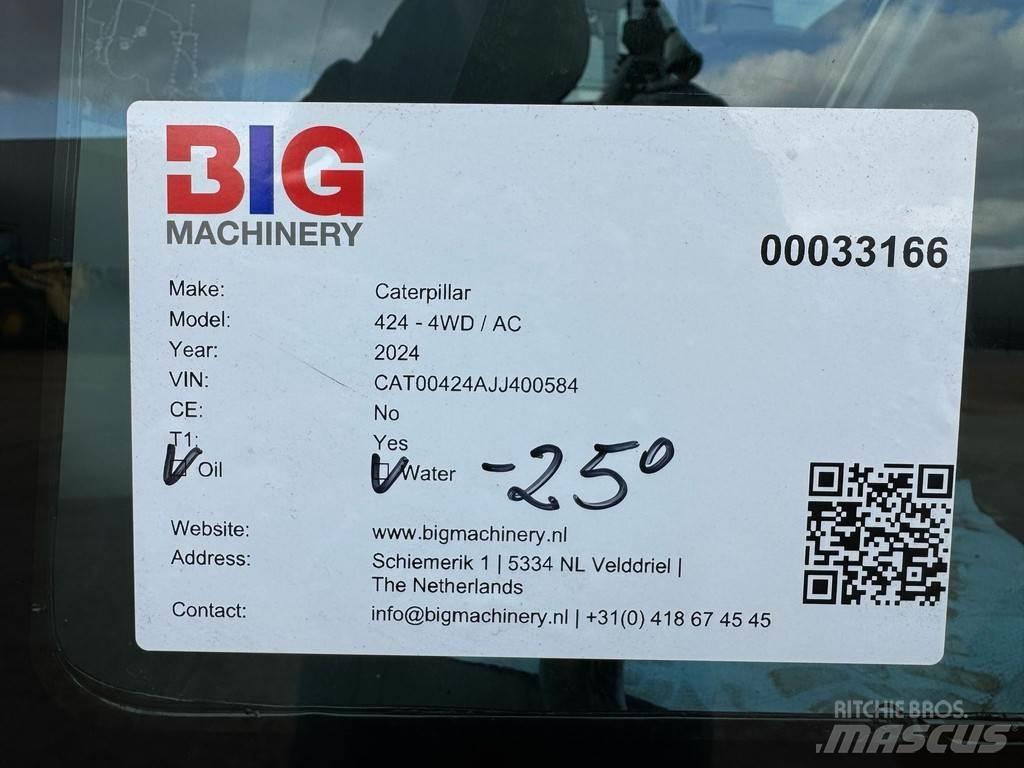 CAT 424 - 4WD / AC Backhoe
