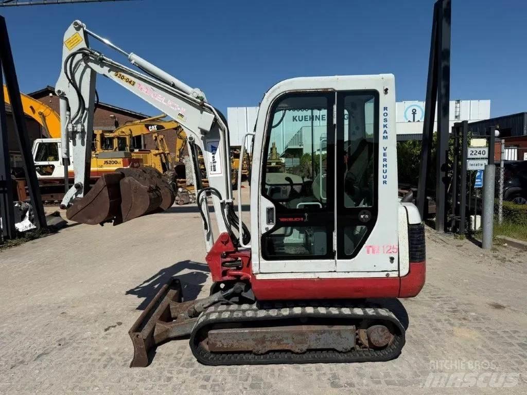 Takeuchi TB125 Mini excavators < 7t (Mini diggers)