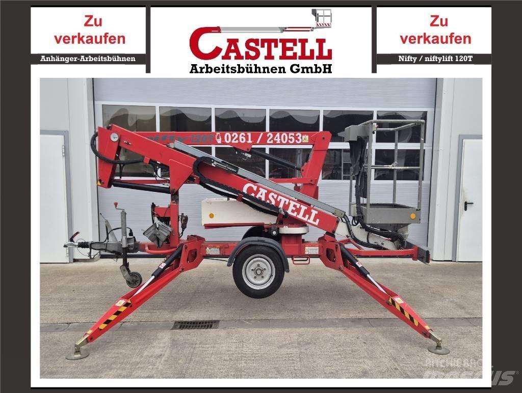 Niftylift 120 T Trailer mounted platforms