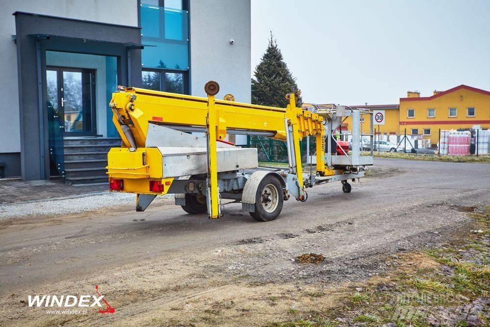Ommelift 2100 EBZ Trailer mounted platforms