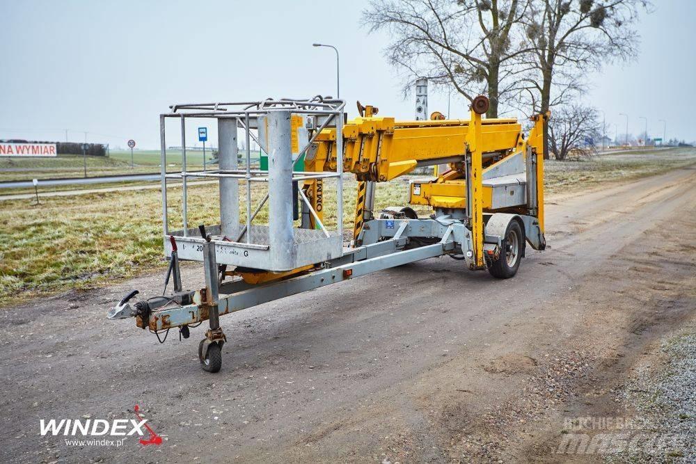 Ommelift 2100 EBZ Trailer mounted platforms