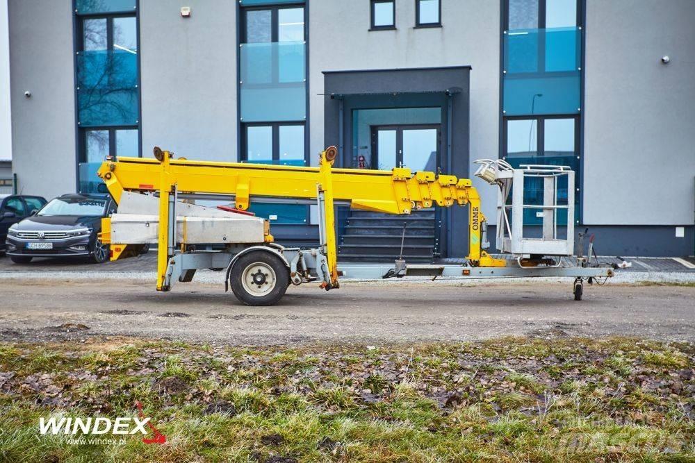 Ommelift 2100 EBZ Trailer mounted platforms