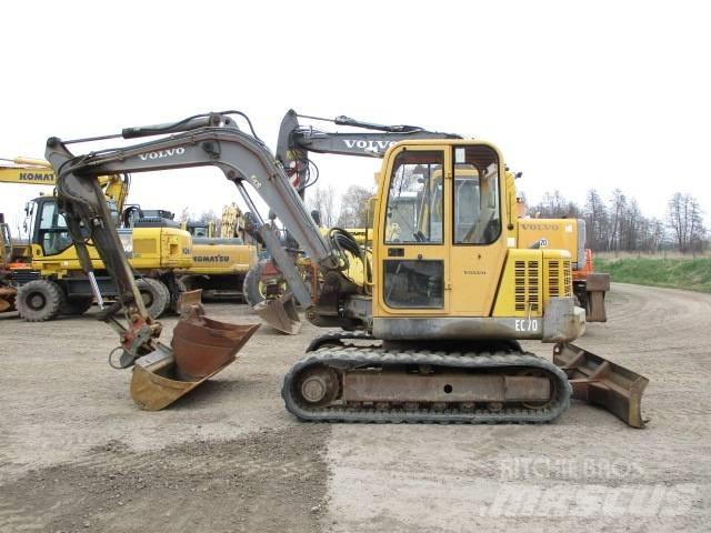 Volvo EC 70 Mini excavators  7t - 12t