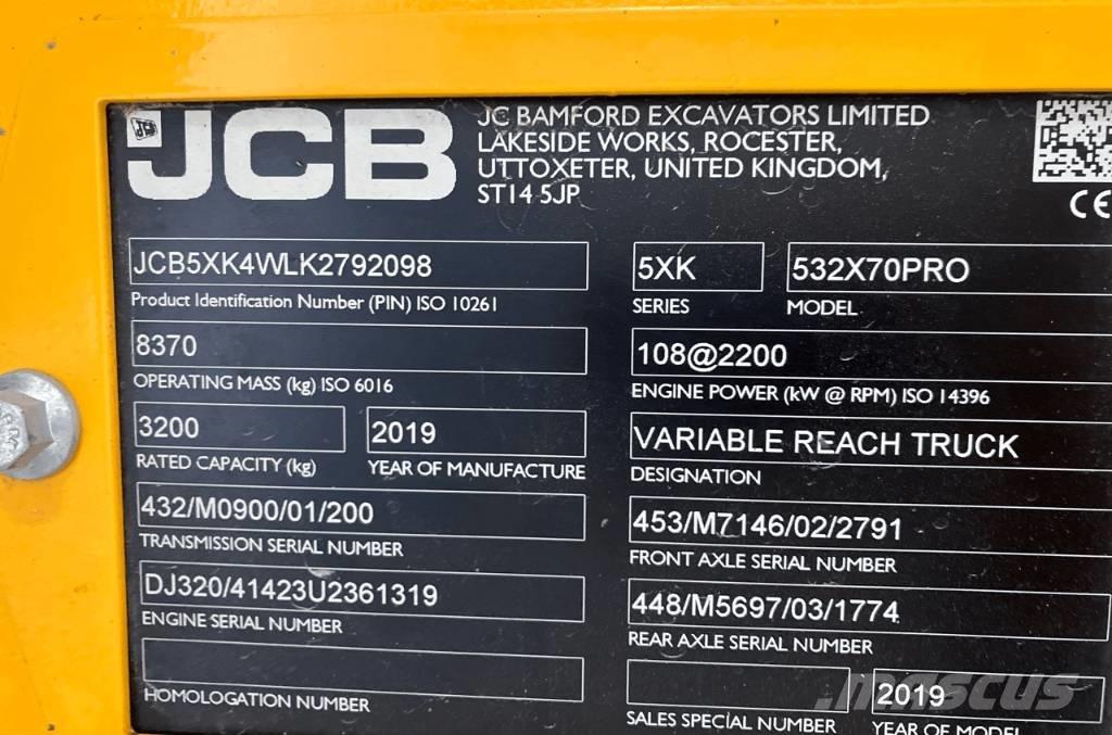 JCB 532-70 Telehandlers
