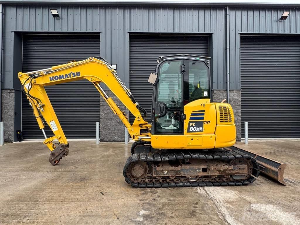 Komatsu PC 80 MR-5 Mini excavators  7t - 12t