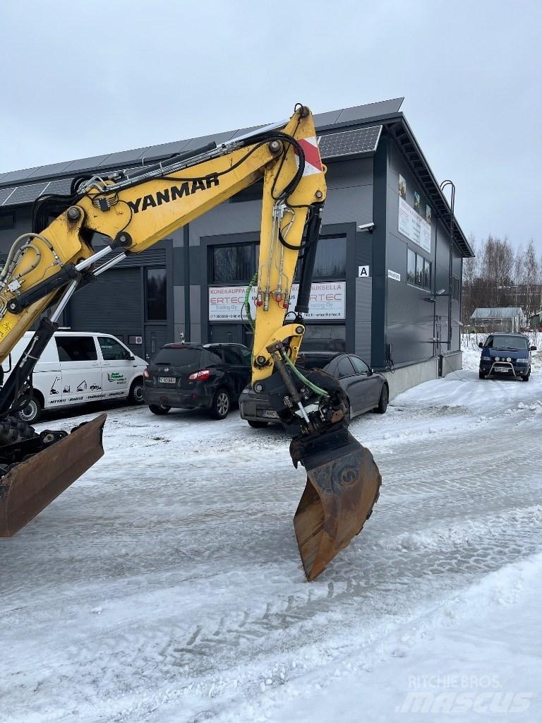 Yanmar B 95 W Wheeled excavators
